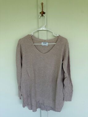 Old Navy tan tunic sweater